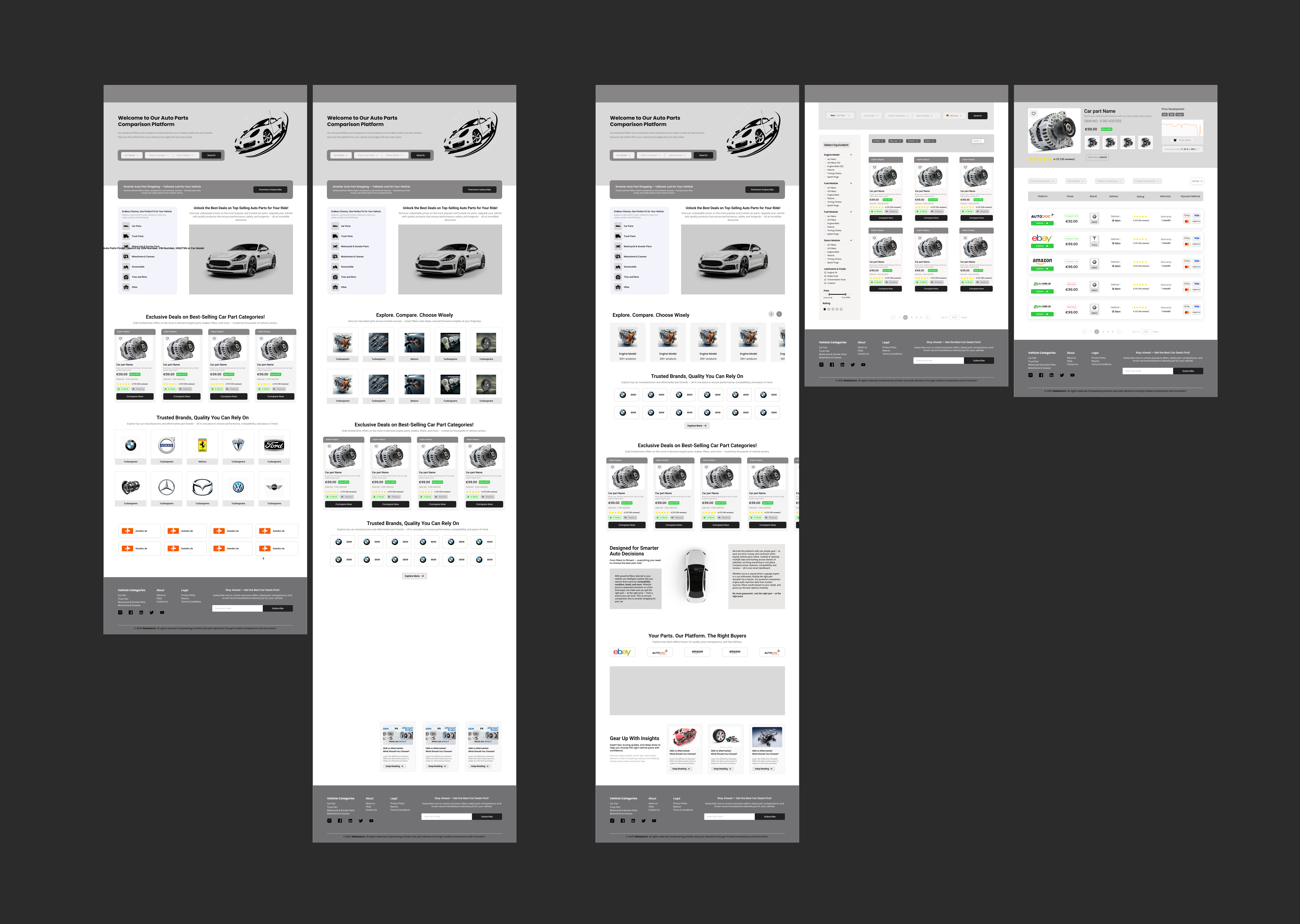 Lo-fi wireframe